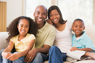 family in living room family in living room